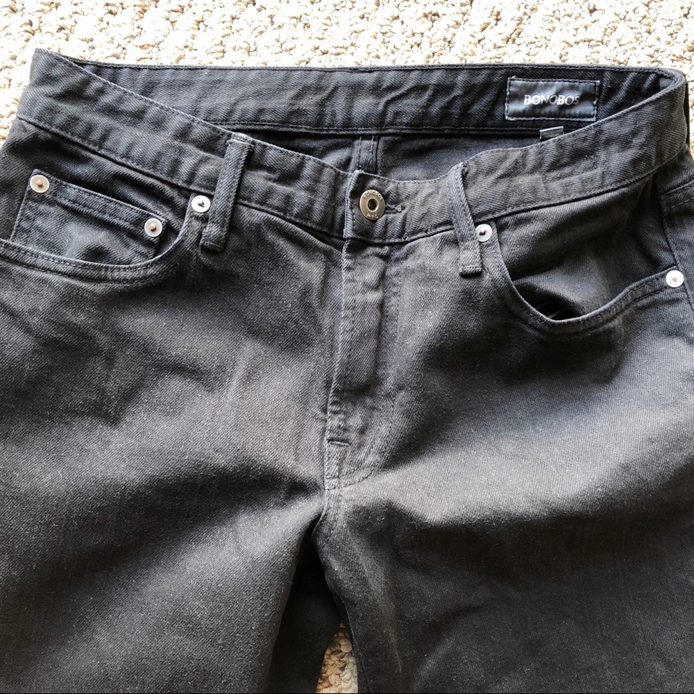 Bonobos Made in USA Black Jeans (29x30)